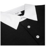 CELINE BLASON POLO SHIRT IN STRIPED JERSEY