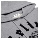 CELINE LOOSE BLASON HOODIE IN COTTON FLEECE