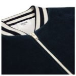 CELINE TRIOMPHE TEDDY JACKET IN VELVET JERSEY