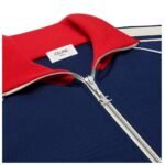 CELINE TRIOMPHE TRACKSUIT JACKET IN DOUBLE FACE JERSEY