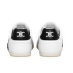 CELINE JOGGER LOW LACE UP SNEAKER WITH TRIOMPHE IN CALFSKIN AND SUEDE CALFSKIN