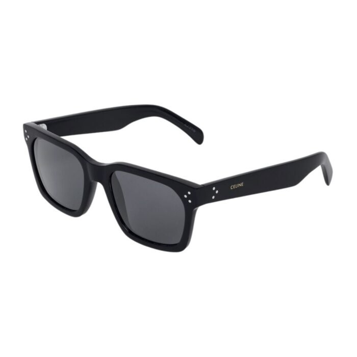 CELINE BLACK FRAME 45 SUNGLASSES IN ACETATE BLACK