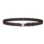 CELINE MEDIUM TRIOMPHE BELT IN NATURAL CALFSKIN