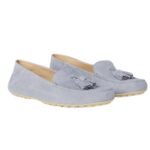 LORO PIANA DOT SOLE WALK LOAFER ZIRCON