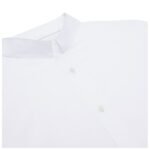 CELINE LOOSE SHIRT WITH INVERTED COLLAR IN COTTON POPLIN WHITE
