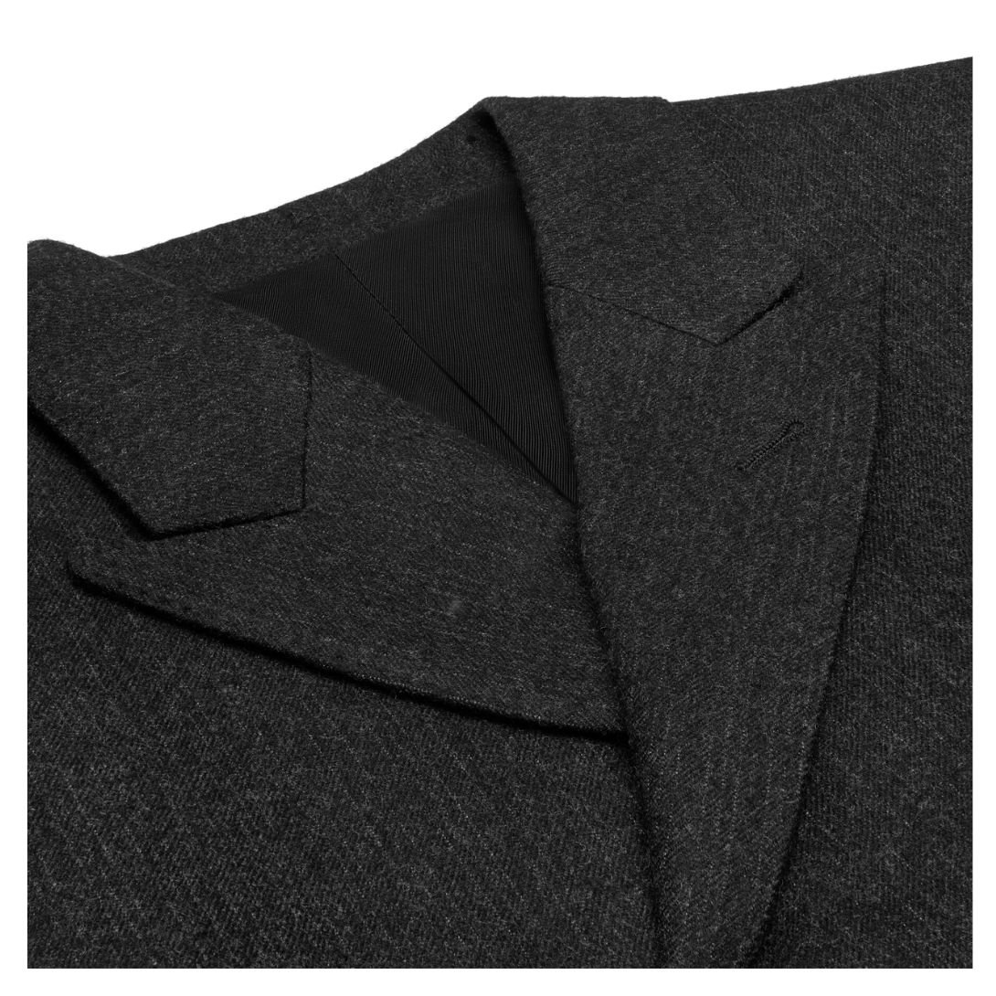7 CELINE CARNABY JACKET IN STRIPED FLANNEL