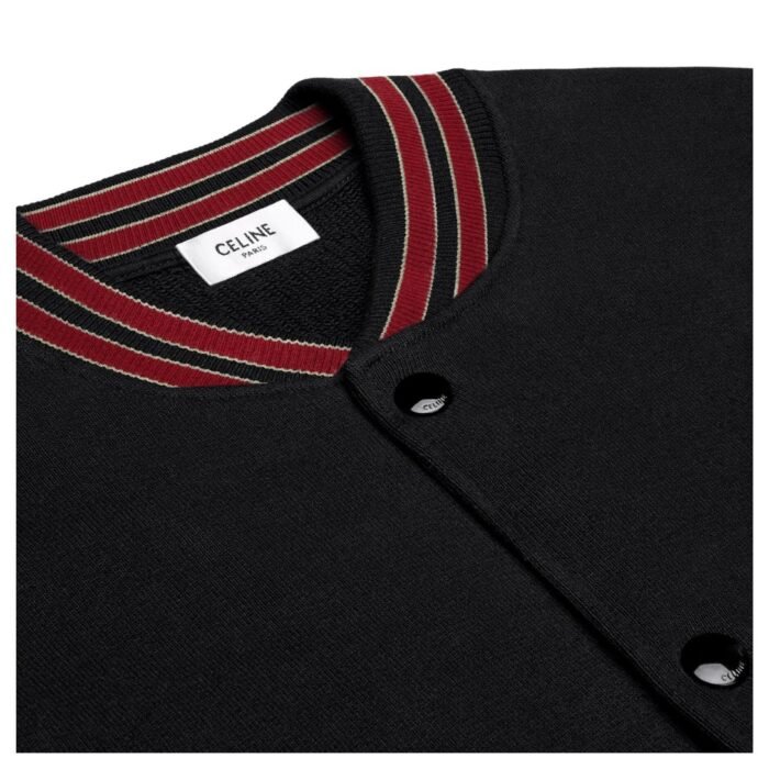 CELINE PARIS TEDDY JACKET IN COLLEGE FLEECE