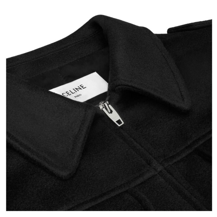 CELINE MILITARY BLOUSON IN CASHMERE CLOTH
