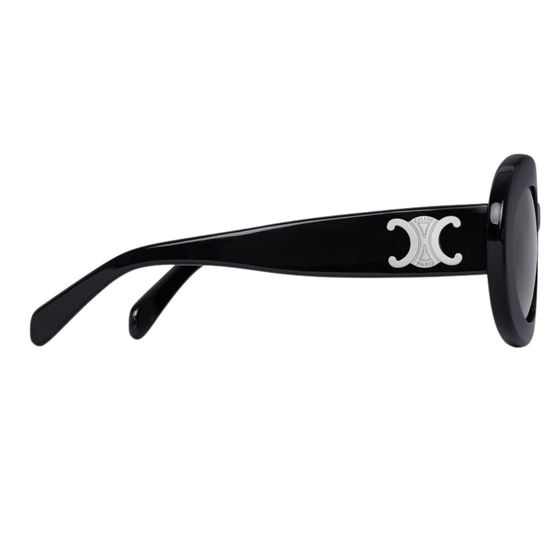 8 CELINE TRIOMPHE SKATE 01 SUNGLASSES IN ACETATE BLACK