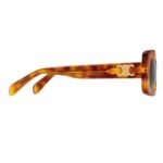 CELINE TRIOMPHE SKATE 02 SUNGLASSES IN ACETATE BLONDE SPOTTED HAVANA
