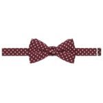 CELINE BOW TIE IN POLKA DOT SILK SATIN