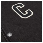 CELINE LOOSE TEDDY JACKET IN CHARCOAL WASH DENIM