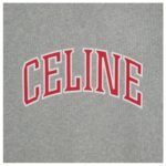 CELINE LOOSE SWEATSHIRT IN COTTON FLEECE