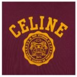 CELINE BLASON HOOODIE IN COTTON FLEECE