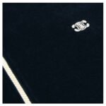 CELINE TRIOMPHE TEDDY JACKET IN VELVET JERSEY