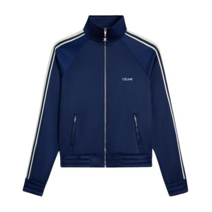 CELINE TRACKSUIT JACKET IN VINTAGE DOUBLE FACE JERSEY