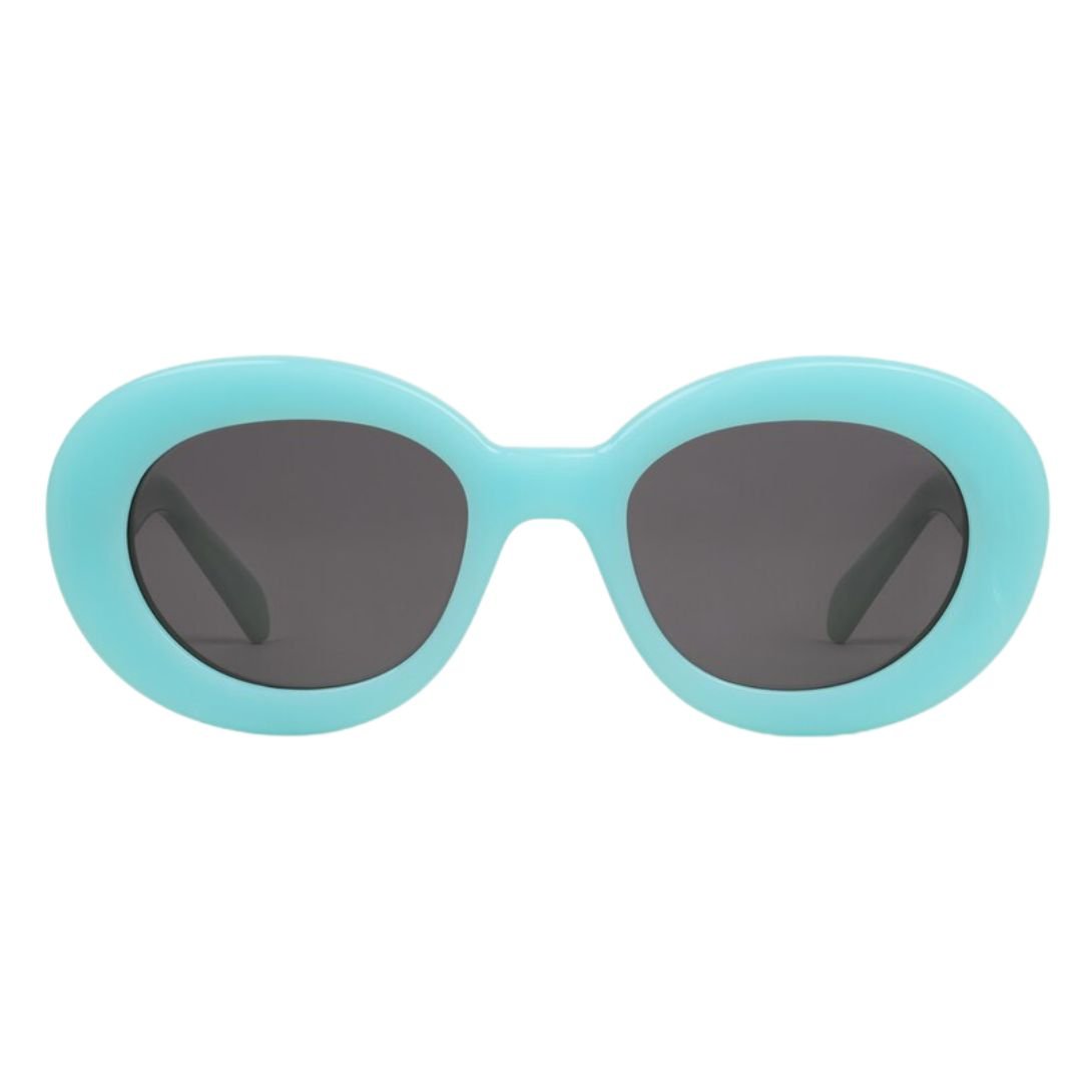 9 CELINE TRIOMPHE SKATE 01 SUNGLASSES IN ACETATE IVORY