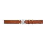 CELINE LARGE TRIOMPHE BELT IN VINTAGE CALFSKIN DARK BROWN