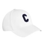 CELINE INITIAL BASEBALL CAP IN COTTON BLACK