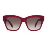 CELINE TRIOMPHE 09 SUNGLASSES IN ACETATE MILKY BURGUNDY