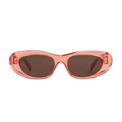 CELINE CAT EYE S310 SUNGLASSES IN ACETATE TRANSPARENT CORAL