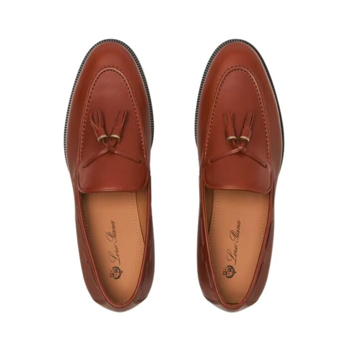 LORO PIANA FRANCIS WALK LOAFER PECAN SYRUP