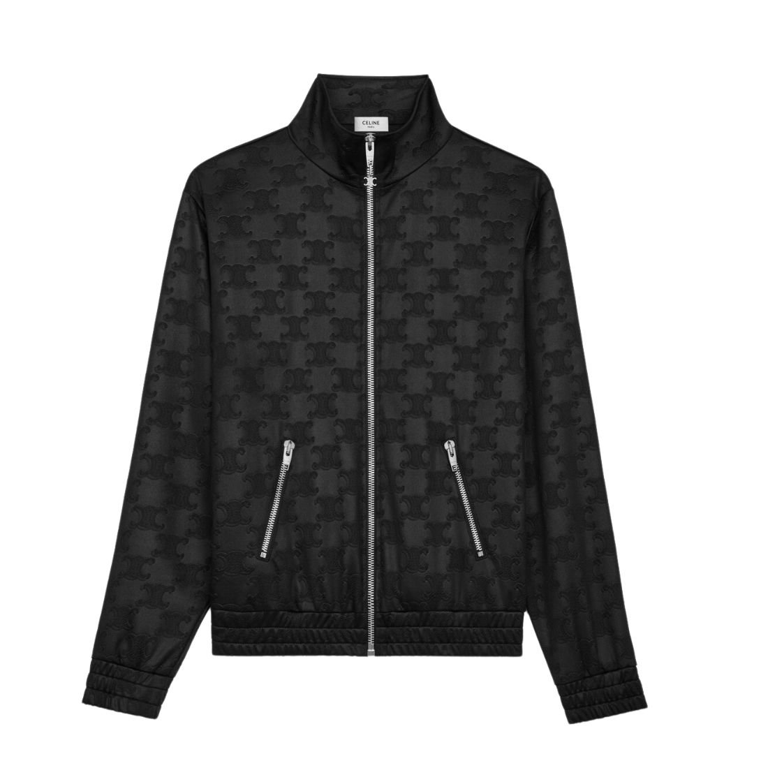 9 CELINE TRACKSUIT JACKET IN TRIOMPHE JERSEY